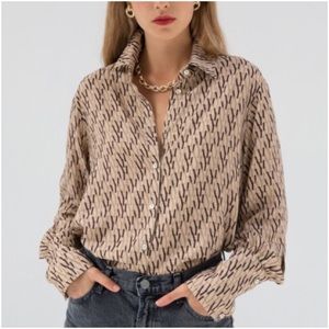 MUSIER PARIS Valentina Monogram Shirt